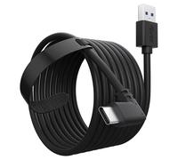 Cable ligero para Quest, mayor duración: Cable VR Link de sincronización rápida para Oculus Quest, Meta Quest Pro, Pico4, estabilidad de conexión
