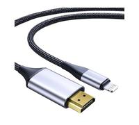Cable Lightning A HDMI 4K/60Hz De 2 M, Compatible Con IPhone 14/13/12/11 Pro Max/7/8/X/XS/XR/SE Y IPad(Lightning to HDMI)