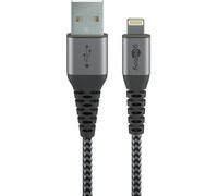 Cable Lightning a USB-A Textil con Enchufe Metal 49272