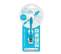 CABLE LIGHTNING A USB AZUL IN-BS-USB-IKEY/BL