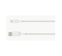 CABLE LIGHTNING BELKIN BOOSTCHARGE MACHO A USB/ A MACHO 1M BLANCO TRENZADO