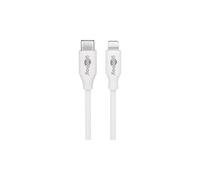 Cable Goobay Lightning - USB-C, 1,0 m, blanco