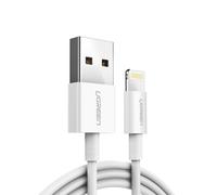 Cable Lightning - UGREEN - US155 - 1 m - MFi - Níquel