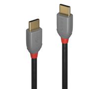 Cable lindy usb 2.0 typ c c anthra line m m 0.5m