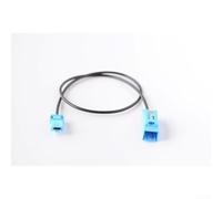Cable LVDS, arnés de video macho a hembra de 50 cm, transmisión de señal de alta definición para actualización de pantalla de navegación, construcción de núcleo de cobre de oxígeno para reemplazo de