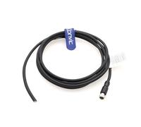 Cable M8 de 8 pines A código hembra a sensor de aviación abierto, cable eléctrico blindado impermeable para control de automatización industrial, módulo de bus de campo, red de dispositivos de 2 m