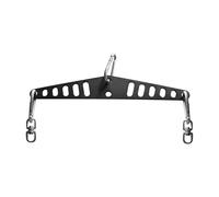 Cable Machine Attachment - Gym Pulley Adapter Plate, Heavy Duty Hole Cable Connector, Lat Pulldown Strength Training Accessory, Fitness Workout System Part For Home Gym Door Wall Installation