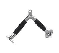 Cable Machine Attachment - Metal, 11.42x11.02in Pulley Attachments V-Shape Triceps Press Down | Heavy-Duty Exercise Add-ons High-Strength Steel Construction For Gyms, Training