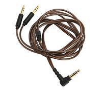 Cable Macho de 3,5 Mm a Doble Conector de 3,5 Mm, Cable de Actualización de Auriculares OFC Core para Hifiman Sundara, para Arya, para Ananda, para He400se, para Deva Pro, para He4xx
