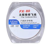 Cable magnético aislado PolyGen: bobinado de cobre esmaltado, reparación de PCB, alta conductividad, cable preciso para aplicaciones de transformadores, inductores y motores (FX-80)