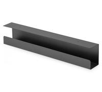 Cable management tray, under desk black