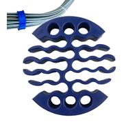 Cable Management - Wire Comb Tool Holder, Network Wires Tools, Cord Organizer Categry, 6 Category 5 Cables Managements Holders Organizing Keeper System | Ideal for Home Office Installation Organizatio