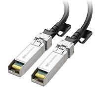 Cable Matters 10Gbps DAC Twinax SFP Cable 2m (SFP + Cable), 10GBASE-CU pasivo de conexión directa de cobre Twinax SFP Cable, Compatible con Cisco, Ubiquiti, Huawei, Netgear, y dispositivos Supermicro