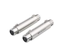 Cable Matters 2-Pack XLR to XLR Gender Changer Adapter - Adaptador XLR Hembra a Hembra