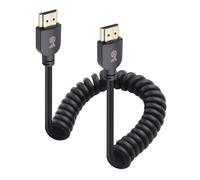 Cable Matters 48Gbps 8K HDMI en espiral Cable 0,3-0,9m con 8K @ 60Hz, 4K @ 240Hz y soporte HDR, cable HDMI en espiral para PS5, Xbox Serie X/S, RTX4080/4090, RX 7800/7900, Apple TV, y más