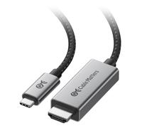 Cable Matters 48Gbps Cable USB C a HDMI 2.1 para 4K 120Hz y 8K 60Hz HDR (USB C HDMI) 1,8m Compatible con Puertos Thunderbolt 3, USB4 y Thunderbolt 4 - (Resolución máxima en Cualquier Mac es 4K 60Hz)