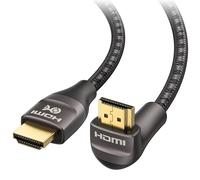 Cable Matters 48Gbps Ultra HD 8K HDMI de ángulo Recto 2 Metros (Cable HDMI de 270 Grados) en Negro