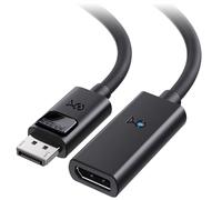 Cable Matters acoplador de extensión DisplayPort a DisplayPort 8K Activo para Oculus Rift S, HTC Vive Pro, monitores Gaming - 3m en Negro -Compatible con DisplayPort 1.4 con 8K a 60 Hz y HDR
