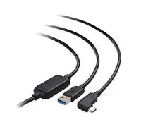 Cable Matters Activo Cable USB C 5m para Gafas Realidad Vritual Oculus Quest 2 (Cable USB-A a USB-C) en Negro - Reemplazo para Cable Oculus Link 5 Metros