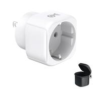 Cable Matters Adaptador de Enchufe Europeo a Estadounidense, convertidor de Enchufe de UE a EE. UU. para Tipos C/E/F a Tipo B, Compatible con Dispositivos, con certificación CE y RoHS