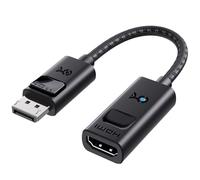 Cable Matters Adaptador DisplayPort 1.4 a HDMI 8K con 4K a 120 Hz u 8K 60Hz, Cable Adaptador unidireccional DisplayPort 1.4 a HDMI 8K en Negro, Compatible con RTX 3080/3090, RX 6800/6900 y más