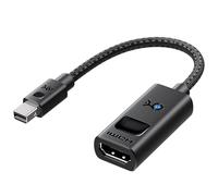 Cable Matters Adaptador Mini DisplayPort 1.4 a HDMI 8K 60Hzcon 4K a 120 Hz u 8K 60Hz, Cable Adaptador Mini DisplayPort 1.4 a HDMI 8K 60Hz en Color Negro