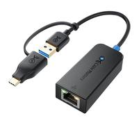 Cable Matters Adaptador USB C a 2.5 Gbps Ethernet RJ45 2500 Mbps - No Compatible con M2 -MACS - Incluye Adaptador USB C para Thunderbolt 3