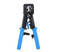 Cable Matters Alicates de terminales Modular RJ45 - crimpadora para Conectores Pass Through, con Cortador de Cables y Pelacables incorporados - Paquete de 10 Conectores Cat6 Pass Through incluidos