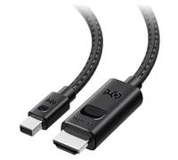 Cable Matters cable 8K Mini DisplayPort 1.4 a HDMI de 1,8 m con 4K a 120Hz u 8K 60Hz, cable 8K Mini DisplayPort 1.4 a HDMI en negro