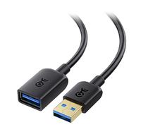 Cable Matters Cable Alargador USB 3.0 3m (Cable USB 3.0, Cable USB Macho a Hembra) en Negro - 3 Metros