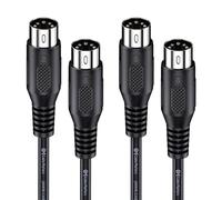 Cable Matters Cable DIN MIDI de 5 Pines, Pack de 2, 3 m