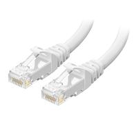 Cable Matters Cable Ethernet Cat 6 10G sin Enganches, 9 m, Blanco