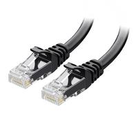 Cable Matters Cable Ethernet Cat 6 Moldeado 9m (RJ45) en Negro - 9 Metro