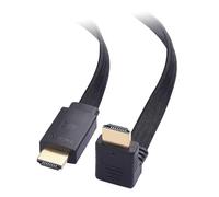 Cable Matters Cable HDMI Plano de 90 Grados 48 Gbps Ultra HD 8K 1,8 m con 8K a 60 Hz, 4K a 120 Hz y Soporte HDR para PS5, Xbox Series X/S, RTX3080/3090, RX 6800/6900, Apple TV y más (1,8 Metros)