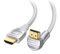 Cable Matters Cable HDMI Ultra HD 8K de 48Gbps - HDMI de ángulo Recto (Cable HDMI de 270 Grados) - 2 Metros