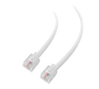 Cable Matters Cable Telefónico RJ11 a RJ11, Pack de 2, 5m, Blanco