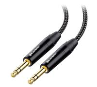 Cable Matters Cable TRS 6,35 mm Balanceado Trenzado, 1,8 m