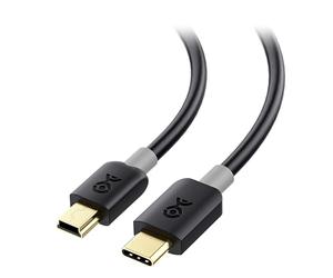 Cable Matters Cable USB C a Mini USB (Cable Mini USB a USB C) de 1 m en negro