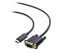 Cable Matters Cable USB C a VGA (cable USB-C a VGA) de 1,8 m - Compatible con puertos Thunderbolt 3 para MacBook Pro, Dell XPS 13/15, HP Spectre x360, Surface Book 2, Lenovo Yoga 910 y más