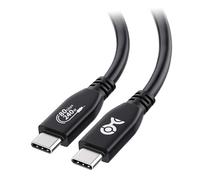Cable Matters [Certificado por USB-IF 80 Gbps Cable USB 4-1,5 m, admite hasta [vídeo 8K@120 Hz/4K@480 Hz, carga 240W, transferencia de datos 80 Gbps] Cable USB4, negro, compatible con Thunderbolt 4