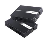 Cable Matters Extensor HDMI de montaje en pared de 1080p (convertidor HDMI a través de Ethernet/Cat6 a HDMI) para configuración de 1 a muchos - Hasta 492 pies y bucle de salida de monitor local