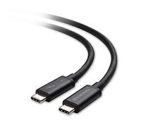 Cable Matters [Intel certificado] 0,8 m Cable Thunderbolt 3 de 40 Gbps (Cable Thunderbolt 3 USB C, Cable USB C a USB C) Que admite Carga de 100W, 8K@30Hz/4K@120Hz en Negro