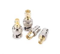 Cable Matters Kit de adaptador SMA a BNC de 4 unidades (BNC a SMA macho y hembra) de cambiador de género y adaptador de conector