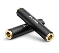 Cable Matters Pack de 2 Acopladores TRS 6,35 mm Hembra-Hembra