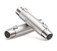 Cable Matters Pack de 2 Acopladores XLR Hembra-Hembra