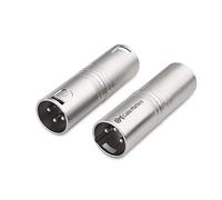 Cable Matters Pack de 2 Acopladores XLR Macho-Macho