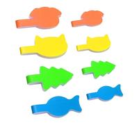 Cable Matters Paquete de 160 etiquetas autoadhesivas reutilizables con forma de animal - Etiquetas para cables electrónicos de doble tamaño y con posibilidad de escritura