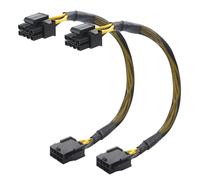 Cable Matters Paquete de 2 8-Pin EPS CPU Cable, Pack de 2, 25cm