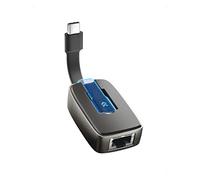 Cable Matters Plegable Adaptador Ethernet a USB C Gigabit, Adaptador portátil de Ethernet USB C, Adaptador USB C Ethernet con Red Ethernet de 10/100/1000 Mbps - Compatible con Thunderbolt 4/3, USB4.