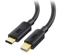 Cable Matters [Sólo vídeo unidireccional Mini DisplayPort a USB C Cable 1.8m (USB C a Mini DisplayPort Cable) Soporte 4K 60Hz - No compatible con USB C o Thunderbolt de almacenamiento, disco duro